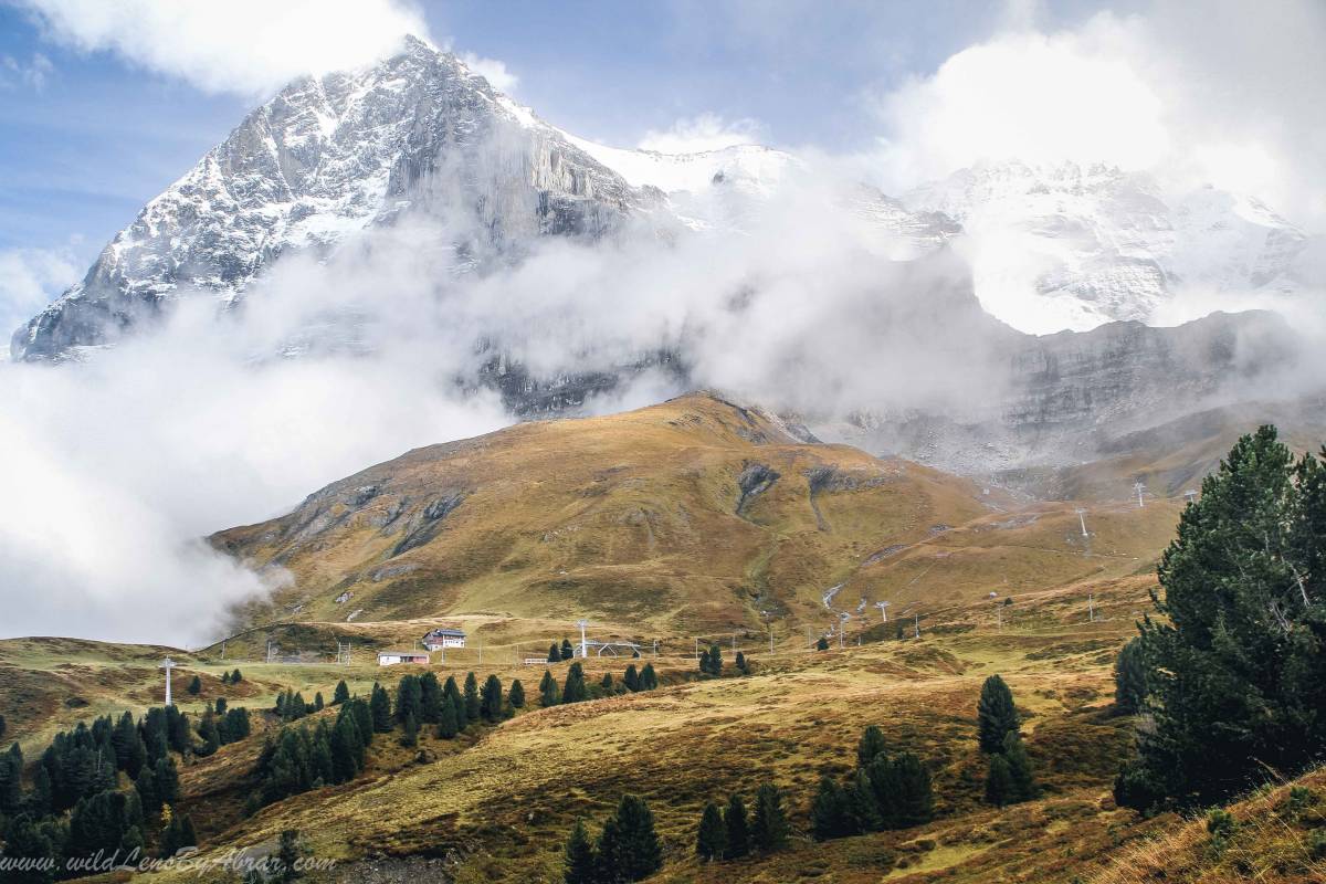Hiking from Grindelwald to Kleine Scheidegg has Jaw-dropping Mountain vistas